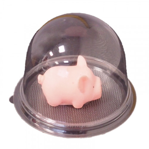 Купол прозрачный с прозрачным донышком D90