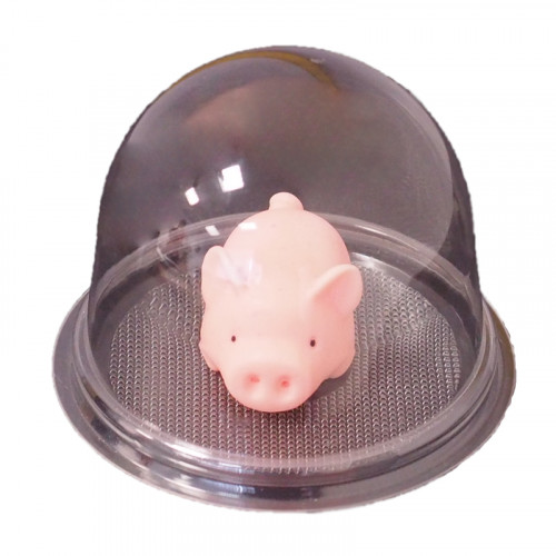 Купол прозрачный с прозрачным донышком D90