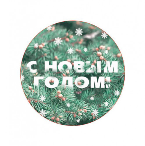 Наклейка Новогодняя   894302