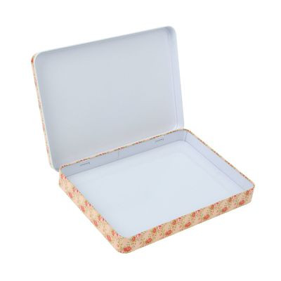 Шкатулка Пионы метал