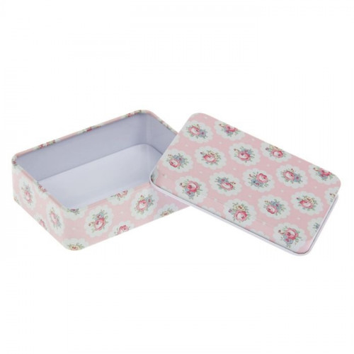 Шкатулка Шебби металл.