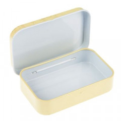 Шкатулка Винтажные цветы металлическая