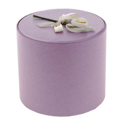 Коробка тубус сиреневая