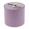 Коробка тубус сиреневая