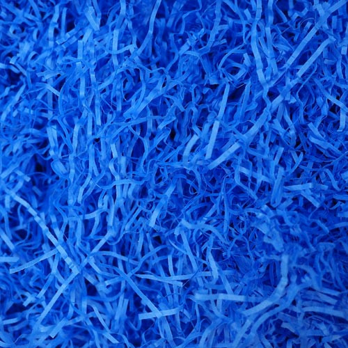 Бумажный наполнитель синий