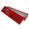 Коробка с окошком красная