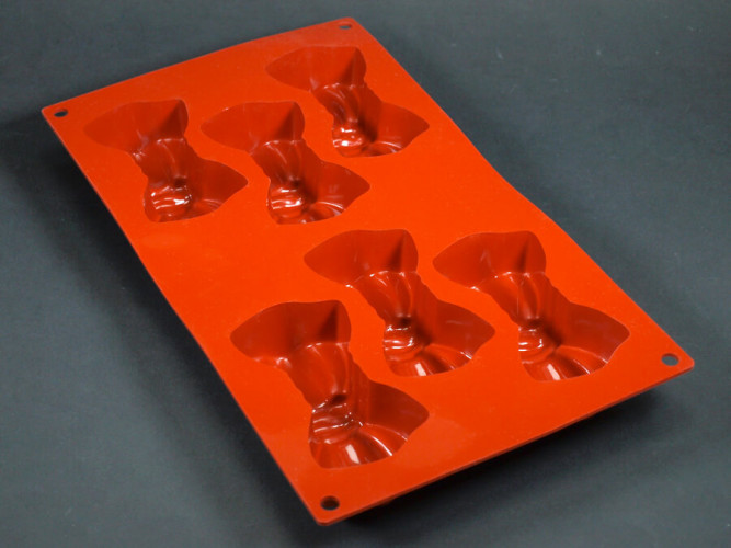 Силиконовая форма Бантики