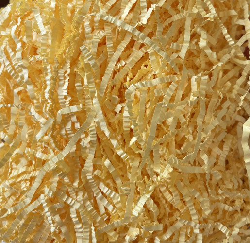 Бумажный наполнитель желтый