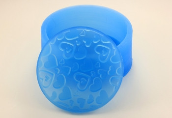 Силиконовый текстурный вкладыш Круг 04