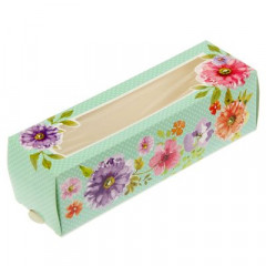 Коробочка Акварельные цветы