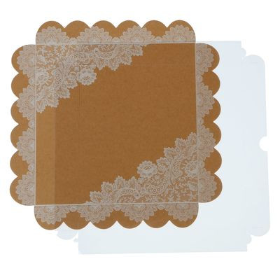 Коробка Кружевная для упаковки мыла и подарков