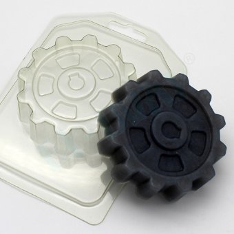 Шестерня пластиковая форма для мыла