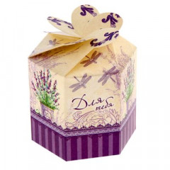 Коробка Прованс, мини, складная