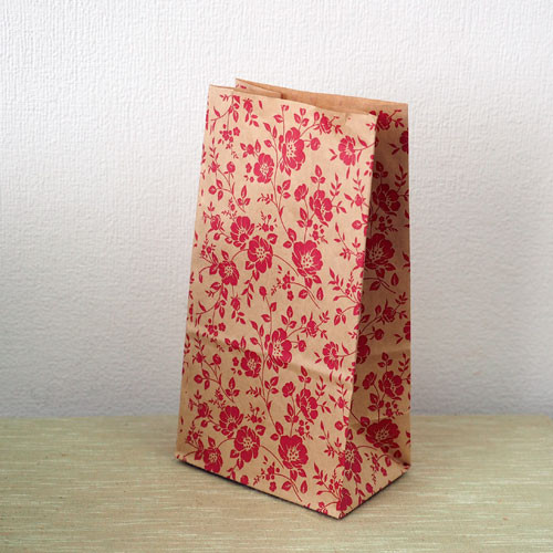 Крафт пакет Flowers