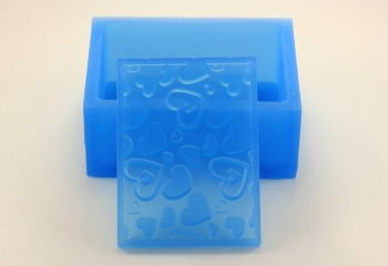 Силиконовый текстурный вкладыш Прямоугольник 04