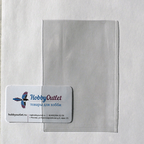 Пакет подарочный 10*15 см прозрачный