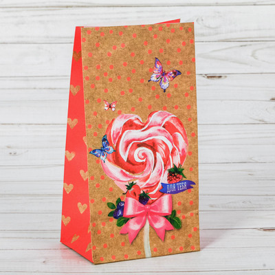 Пакет подарочный Для тебя, без ручек