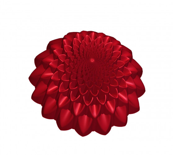 Силиконовая форма "Георгин"