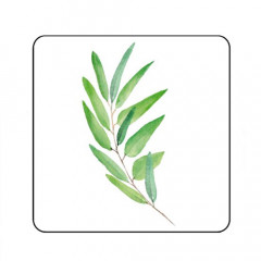 Наклейка прозрачная "Эвкалипт" 891154