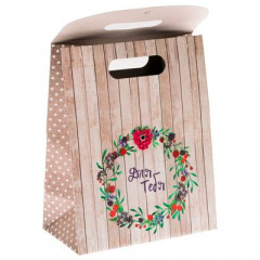 Пакет конверт Для тебя с фигурной застежкой