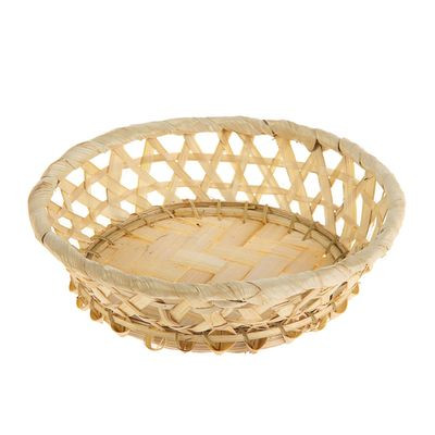 Корзинка плетеная, круглая для мыла и подарков