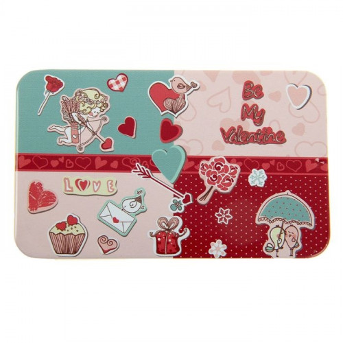 Шкатулка металл. Купидоны