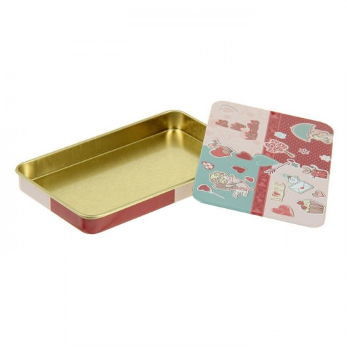 Шкатулка металл. Купидоны