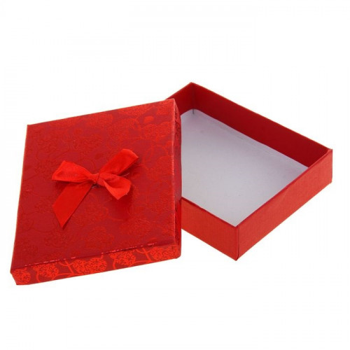Коробка Комильфо, цвет красный
