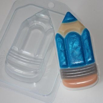 Карандаш пластиковая форма для мыла