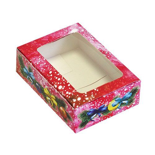 Коробка Новогодняя 17 маленьная.