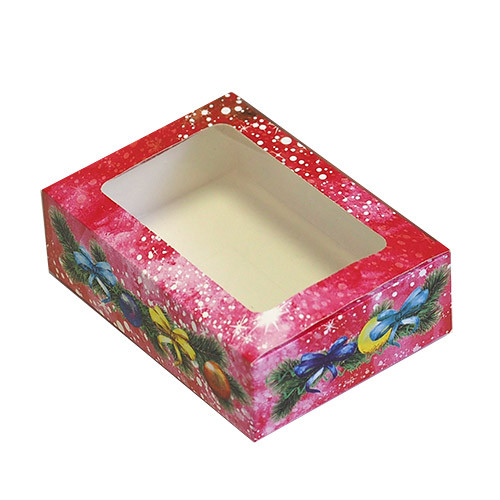 Коробка Новогодняя 17 маленьная.