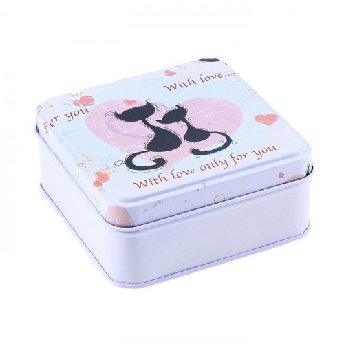 Шкатулка Котятки на крыше