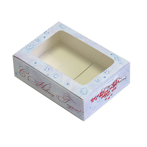 Коробка Рябина мал. 110х80х32